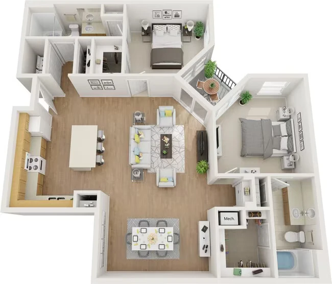B20f - Oak 2315 floor plan